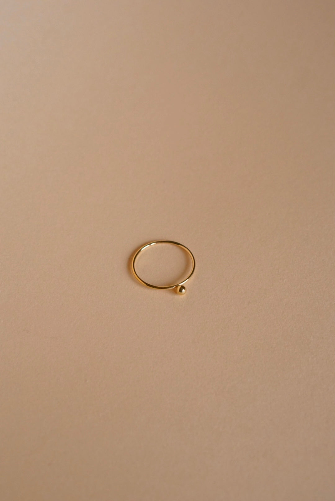 Gold BUBBLES ring